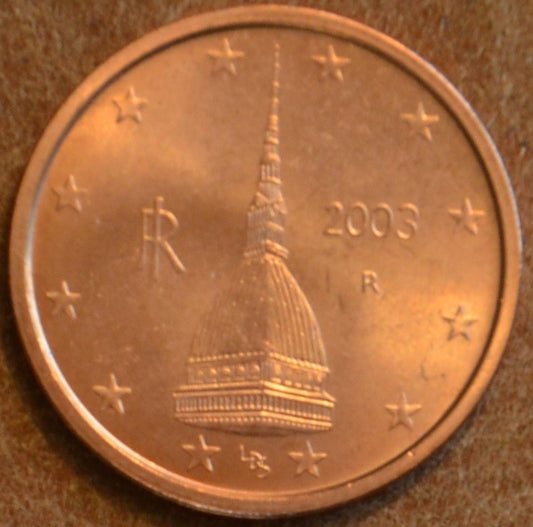 2 cent Taliansko 2003 (UNC)