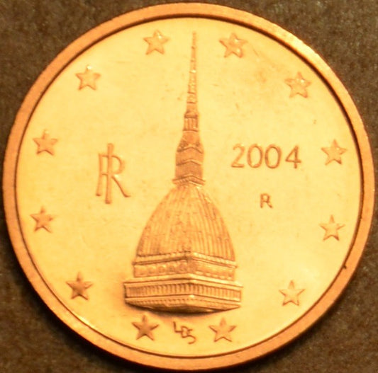 2 cent Taliansko 2004 (UNC)
