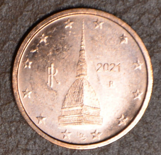 2 cent Taliansko 2021 (UNC)