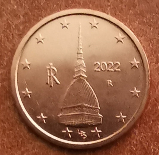 2 cent Taliansko 2022 (UNC)