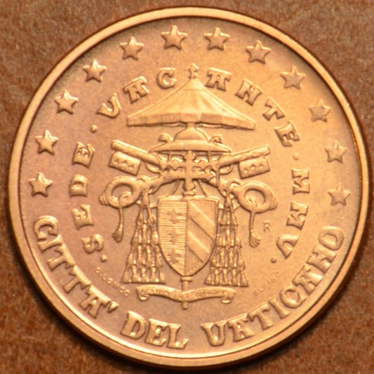 2 cent Vatikán 2005 Sede Vacante (BU)