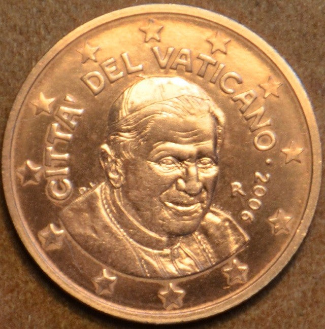 2 cent Vatikán 2006 Benedikt XVI. (BU)