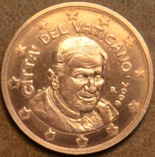 2 cent Vatikán 2006 Benedikt XVI. (BU)