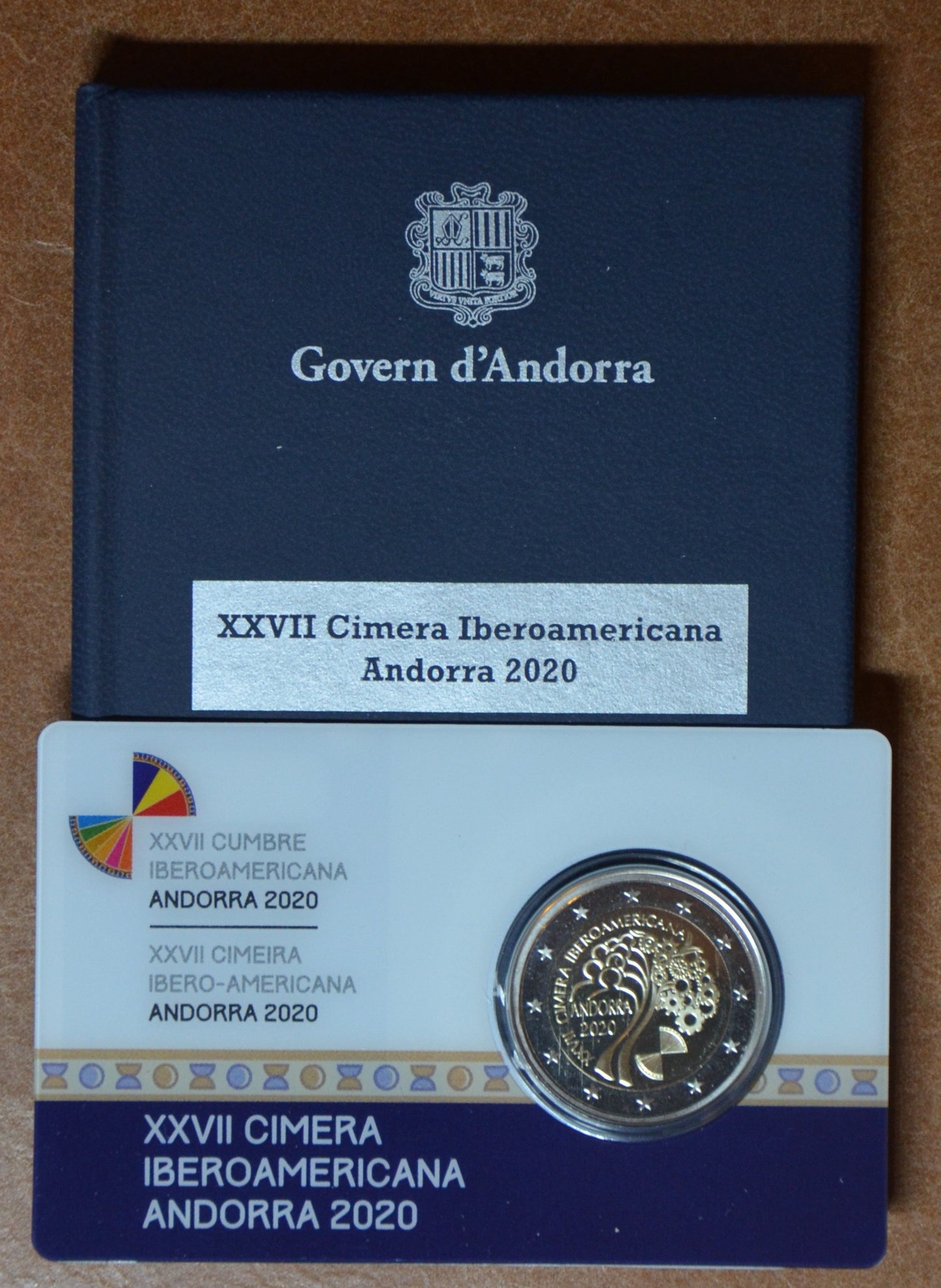 2 Euro Andorra 2020 - 27. iberoamerický samit v Andorre (Proof)