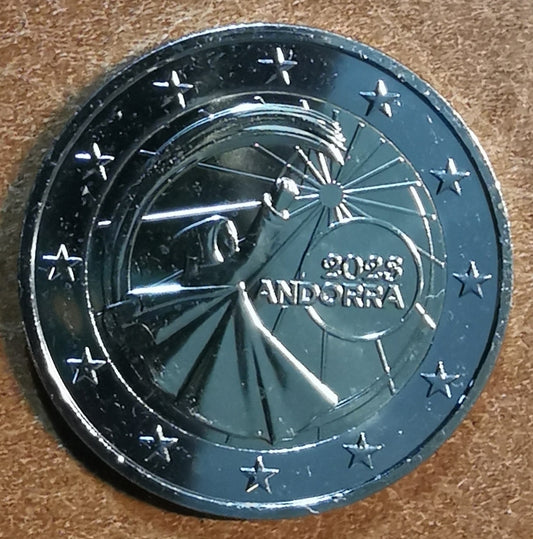 2 Euro Andorra 2023 - Letný slnovrat (UNC)
