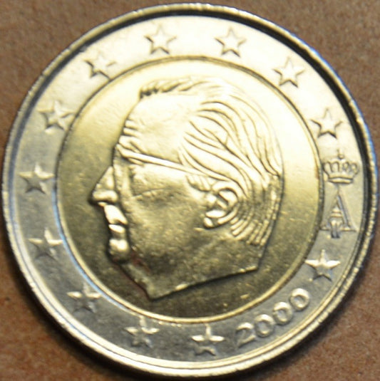 2 Euro Belgicko 2000 - Albert II.  (UNC)