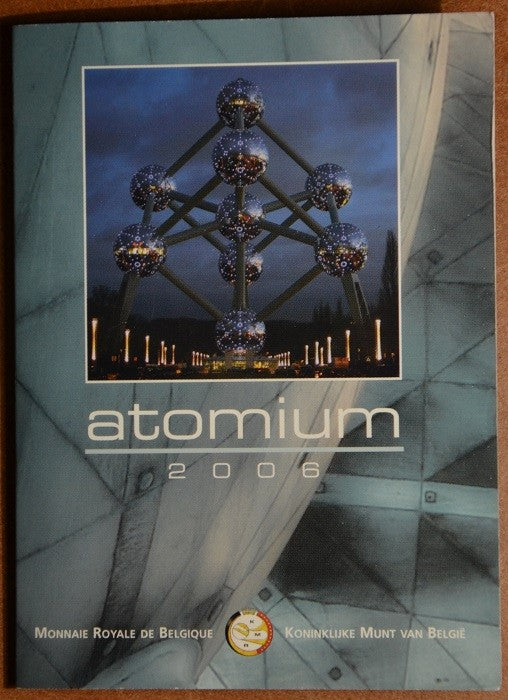 2 Euro Belgicko 2006 - Atómium (BU karta)