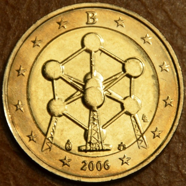 2 Euro Belgicko 2006 - Atómium (UNC)