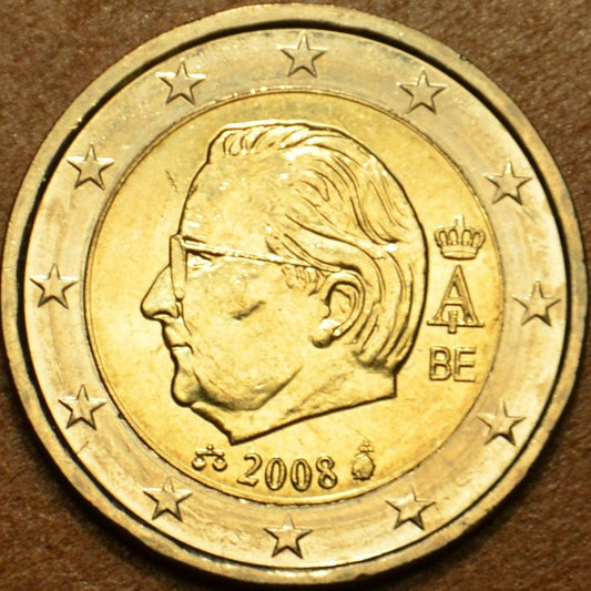 2 Euro Belgicko 2008 - Albert II.  (UNC)