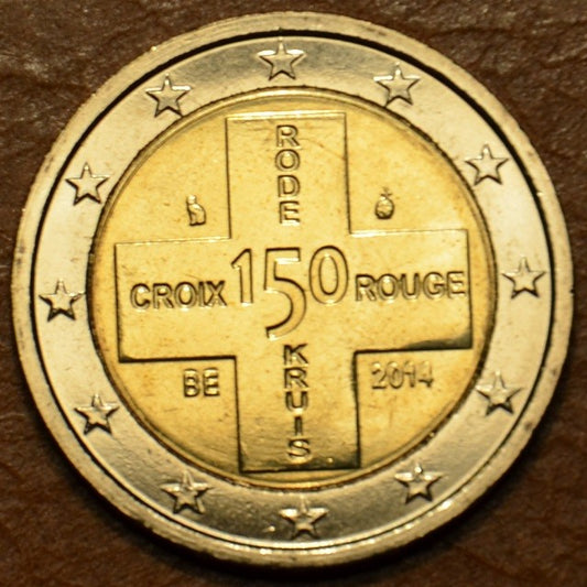 2 Euro Belgicko 2014 - 150. výročie belgického Červeného kríža (UNC)
