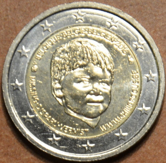 2 Euro Belgicko 2016 - Dieťa v núdzi (UNC)
