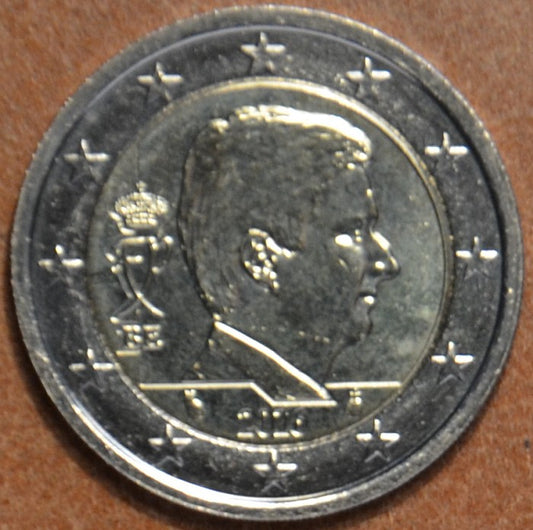 2 Euro Belgicko 2016 - Kráľ Filip (UNC)