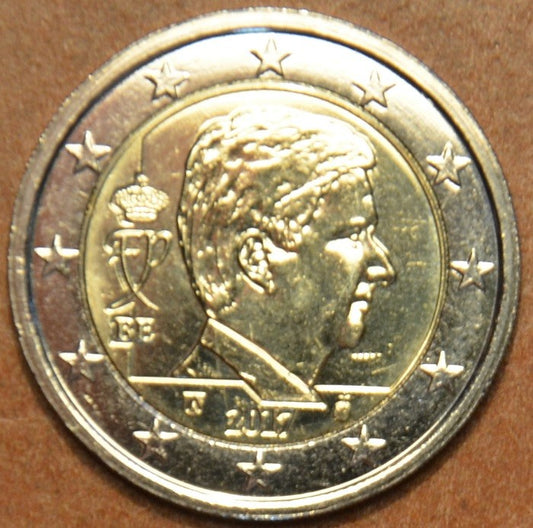 2 Euro Belgicko 2017 - Kráľ Filip (UNC)