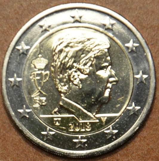 2 Euro Belgicko 2018 - Kráľ Filip (UNC)