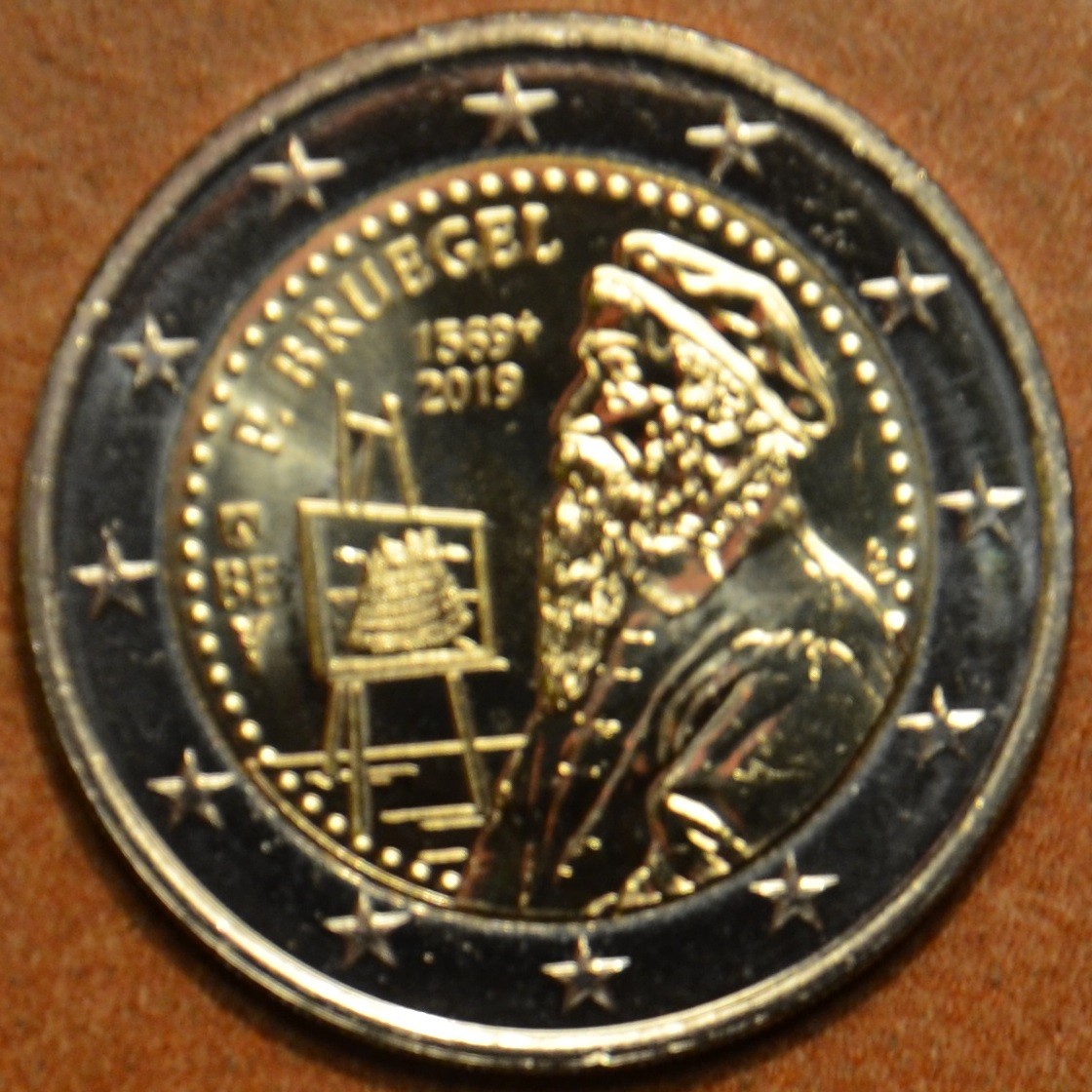 2 Euro Belgicko 2019 - Pieter Bruegel (UNC)