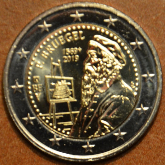 2 Euro Belgicko 2019 - Pieter Bruegel (UNC)