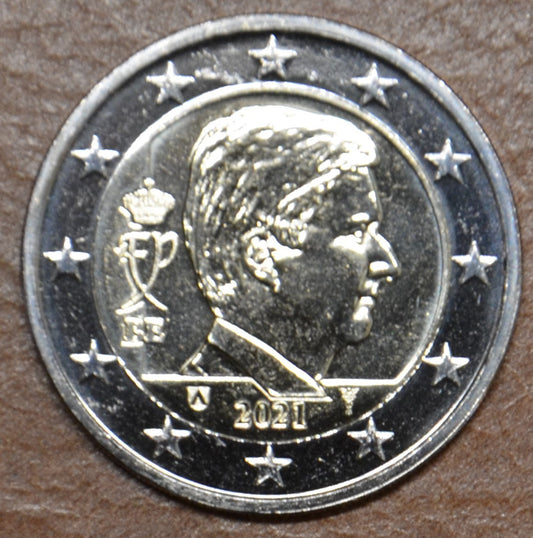 2 Euro Belgicko 2021 - Kráľ Filip (UNC)