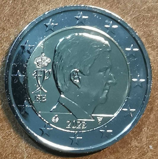 2 Euro Belgicko 2023 - Kráľ Filip (UNC)