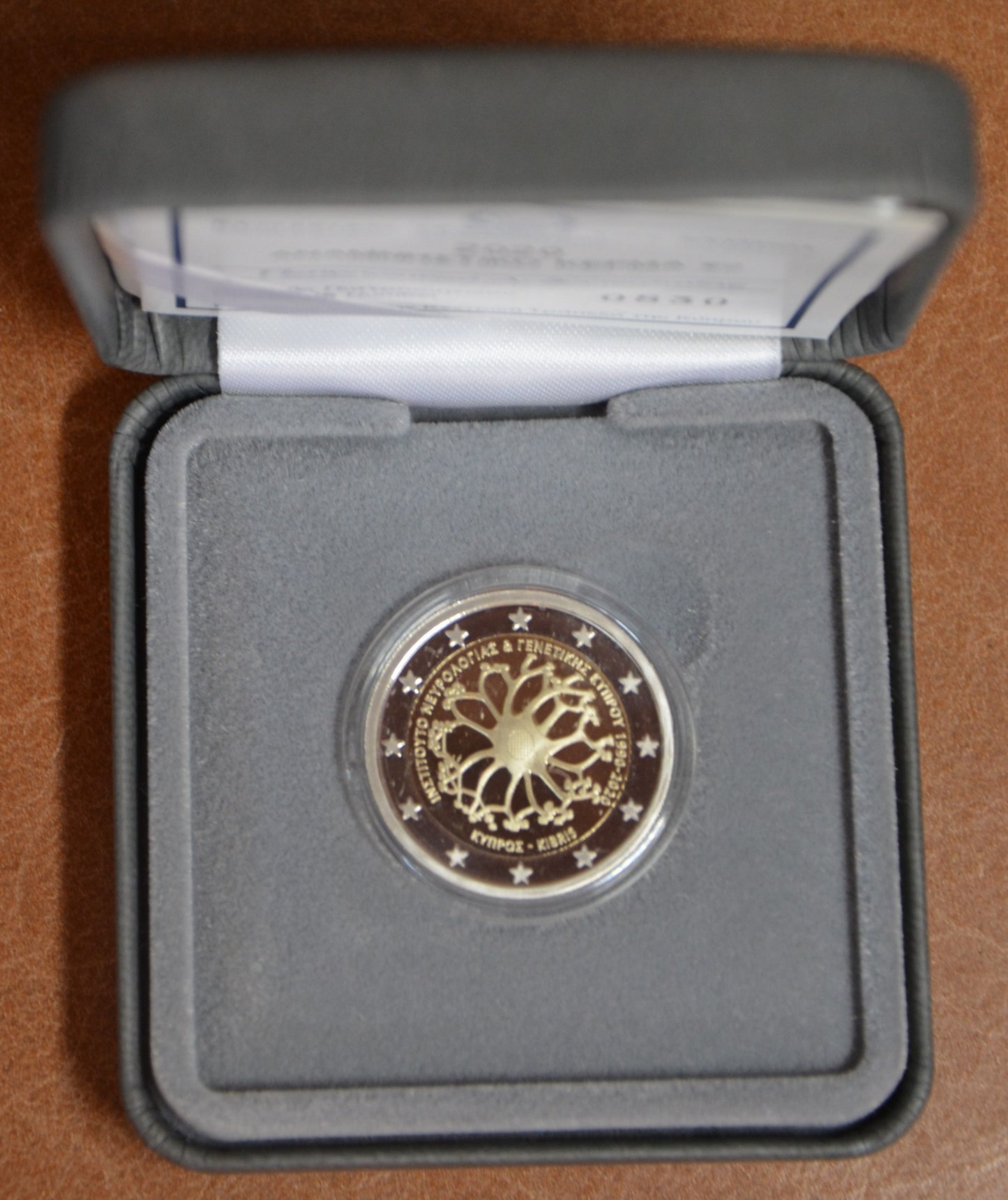 2 Euro Cyprus 2020 - Cyperský neurologický a genetický ústav (Proof)