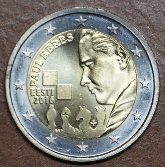 2 Euro Estónsko 2016 - Paul Keres (UNC)