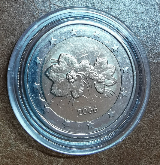2 Euro Fínsko 2006 nová mapa (XF)