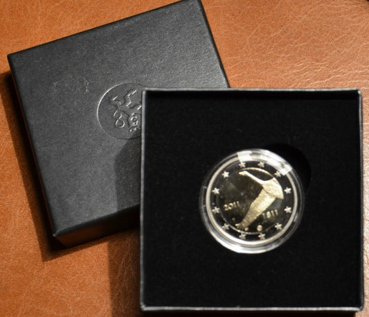 2 Euro Fínsko 2011 - 200. založenia Fínskej národnej banky (Proof)