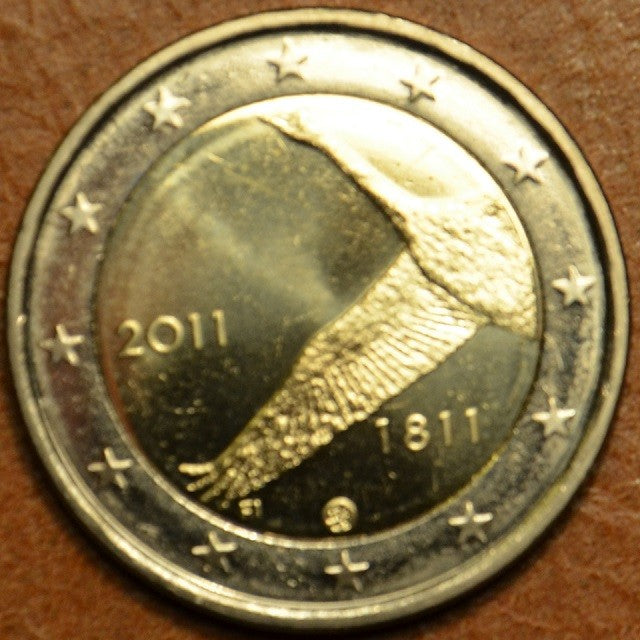 2 Euro Fínsko 2011 - 200. založenia Fínskej národnej banky (UNC)