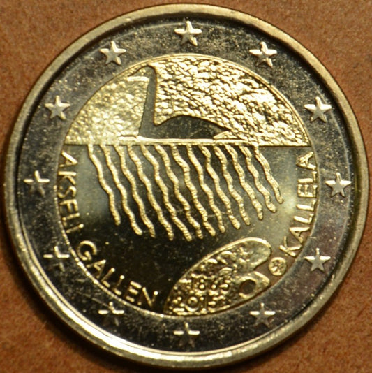 2 Euro Fínsko 2015 - Akseli Gallen Kallela (UNC)