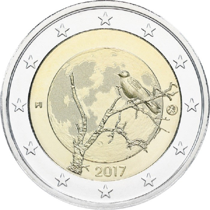 2 Euro Fínsko 2017 - Fínska príroda (Proof)