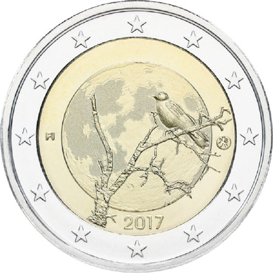 2 Euro Fínsko 2017 - Fínska príroda (Proof)