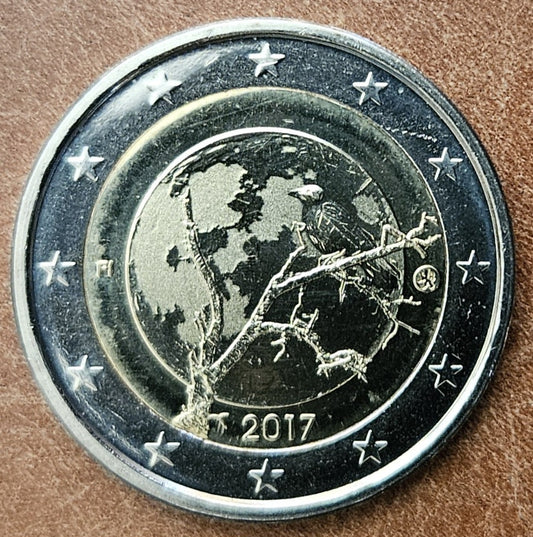2 Euro Fínsko 2017 - Fínska príroda (UNC)