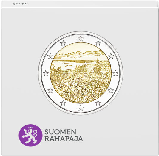 2 Euro Fínsko 2018 - Národný park Koli (Proof)