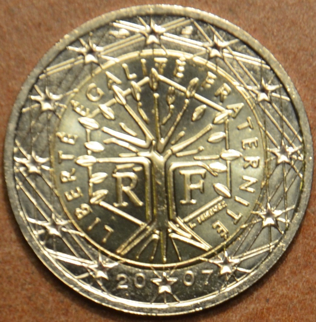 2 Euro Francúzsko 2007 (UNC)