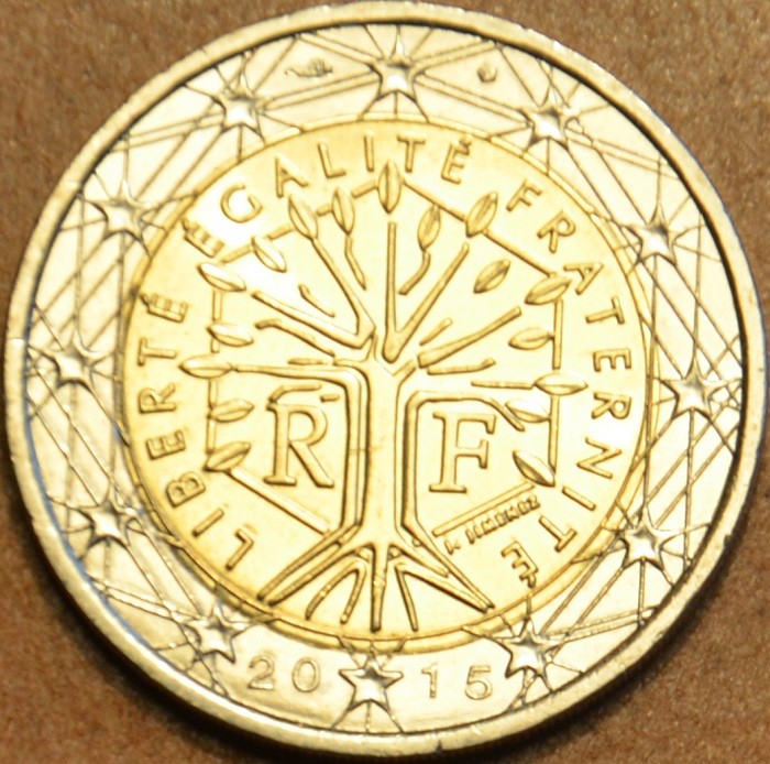 2 Euro Francúzsko 2015 (UNC)