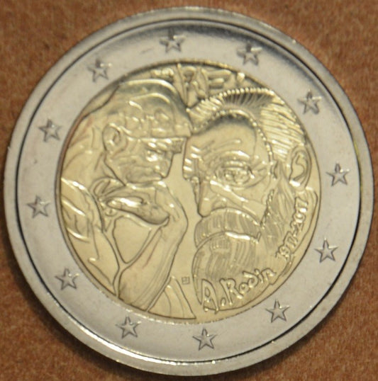 2 Euro Francúzsko 2017 - Auguste Rodin (UNC)