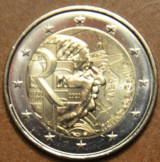 2 Euro Francúzsko 2020 - Charles de Gaulle (UNC)