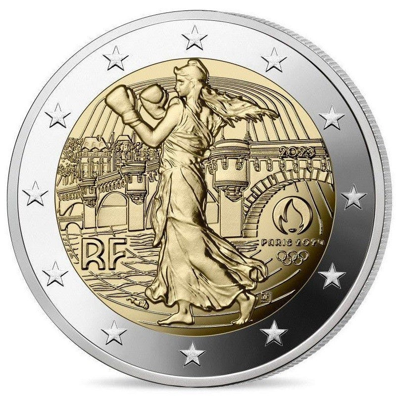 2 Euro Francúzsko 2023 - Olympijské hry Paríž 2024 (UNC)