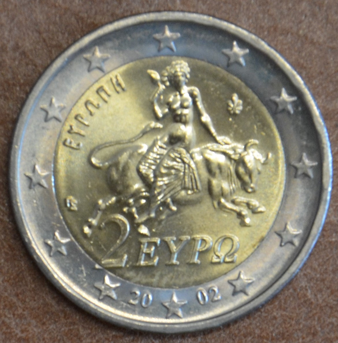 2 Euro Grécko 2002 (UNC)