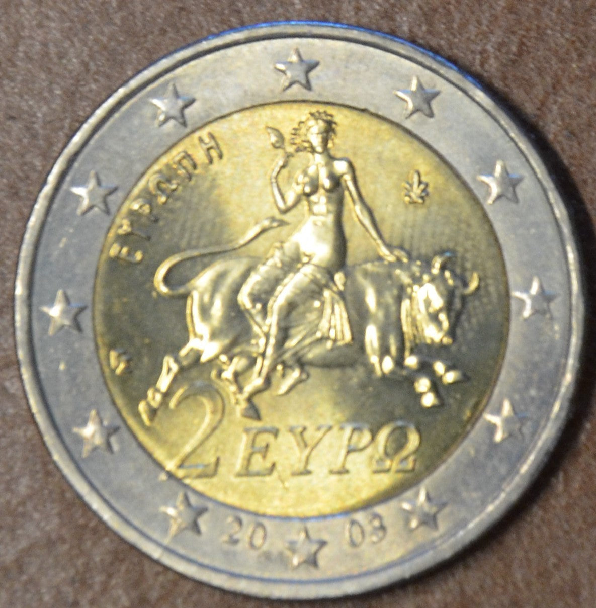 2 Euro Grécko 2003 (UNC)