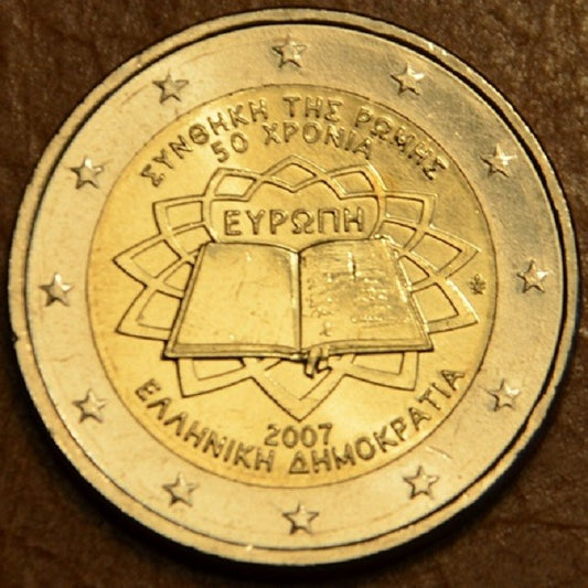 2 Euro Grécko 2007 - 50 rokov Rímskej zmluvy (UNC)
