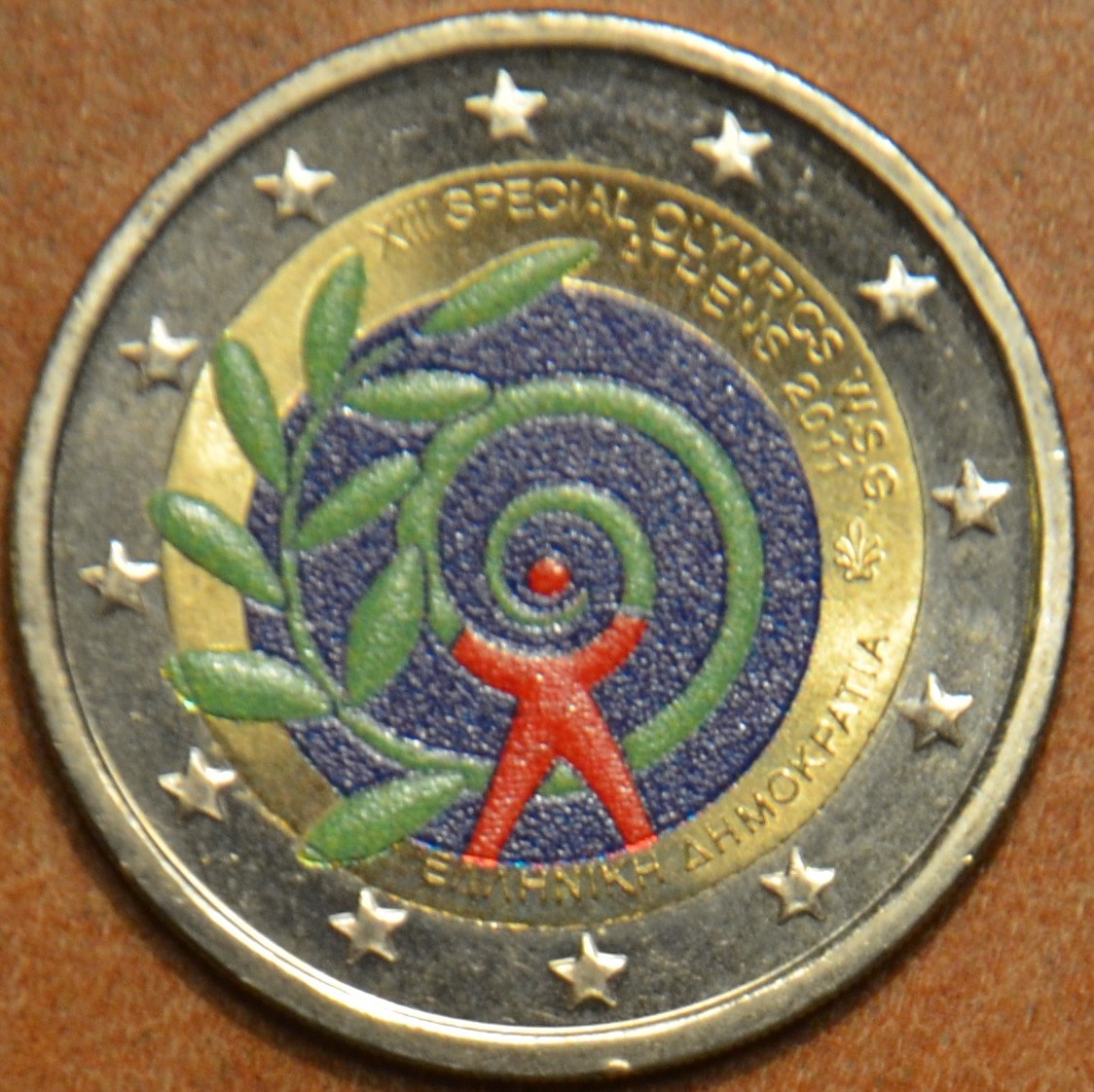 2 Euro Grécko 2011 - Špeciálne letné olympijské hry v Athénach III. (farebná UNC)