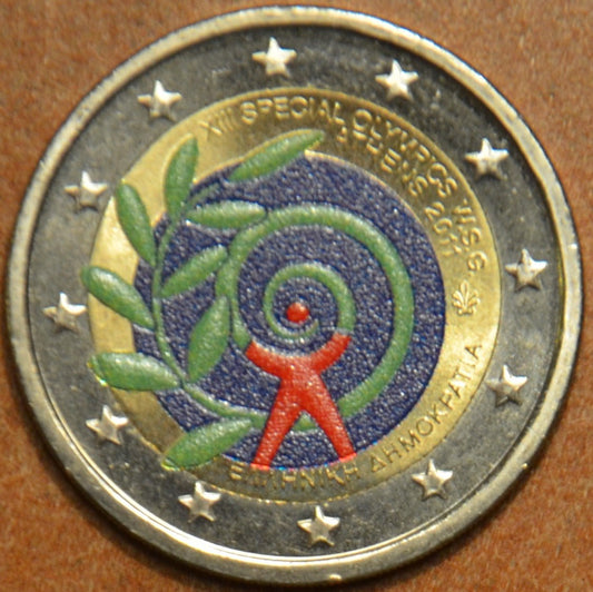 2 Euro Grécko 2011 - Špeciálne letné olympijské hry v Athénach III. (farebná UNC)