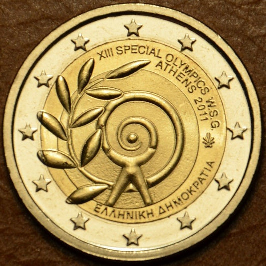 2 Euro Grécko 2011 - Špeciálne letné olympijské hry v Athénach  (UNC)