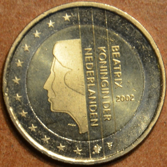 2 Euro Holandsko 2002 - Kráľovná Beatrix (UNC)