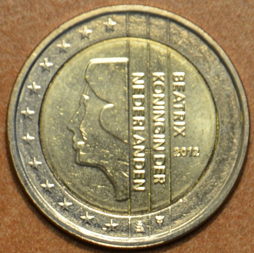 2 Euro Holandsko 2012 - Kráľovná Beatrix (UNC)