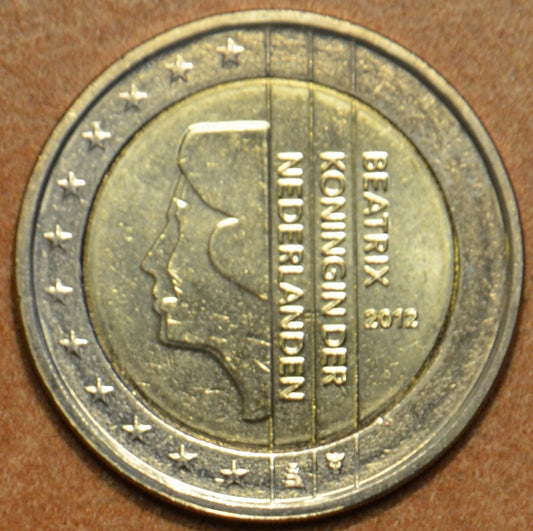 2 Euro Holandsko 2012 - Kráľovná Beatrix (UNC)