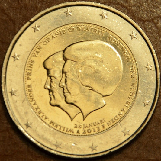 2 Euro Holandsko 2013 - Dvojportrét (UNC)