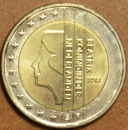 2 Euro Holandsko 2013 - Kráľovná Beatrix (UNC)