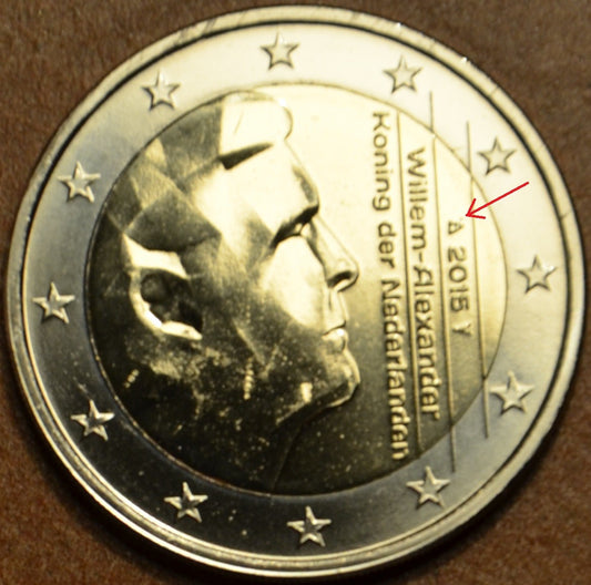 2 Euro Holandsko 2015 Kees Bruinsma (UNC)