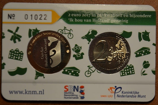 2 Euro Holandsko 2017 - Holland coin fair (BU)